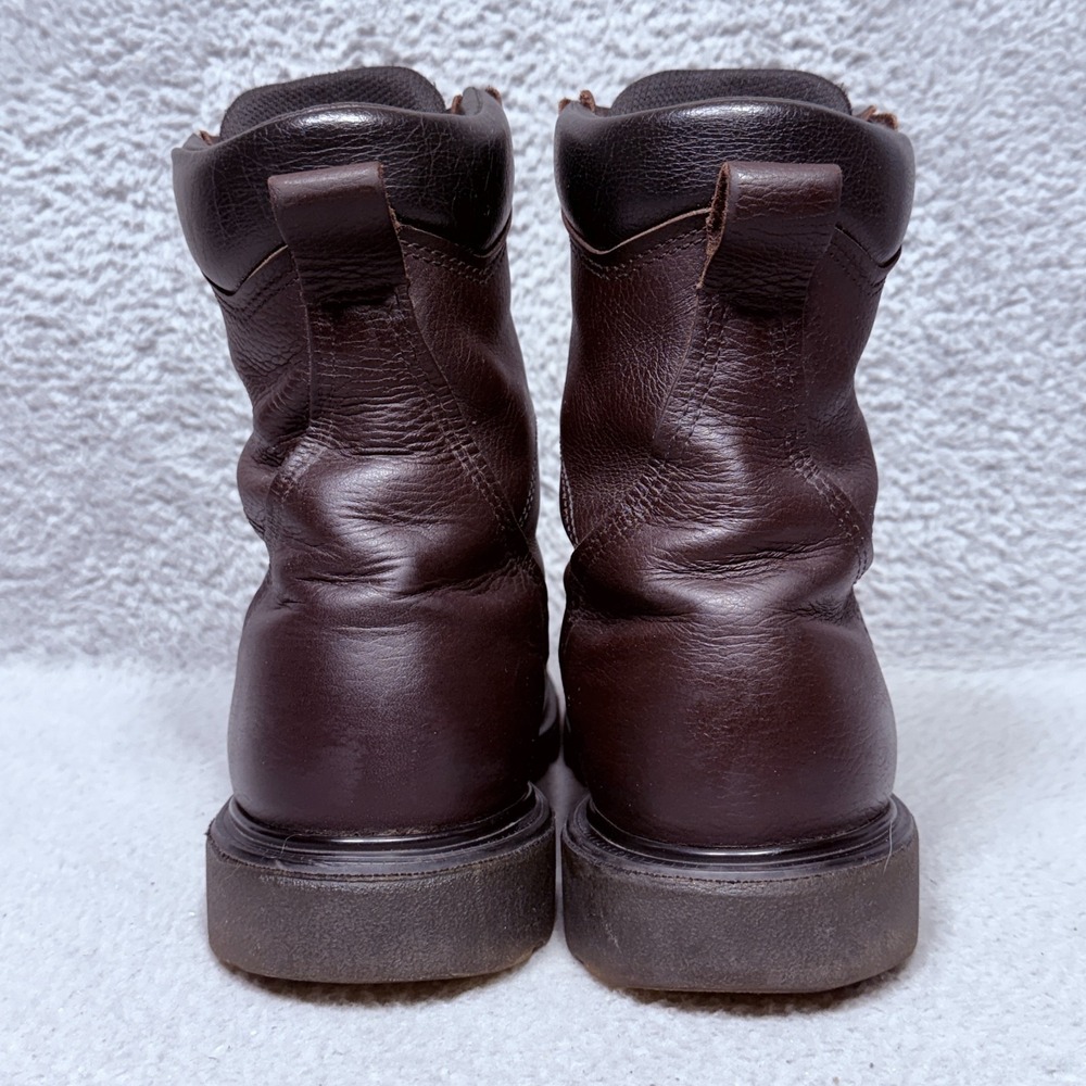 Red WIng 608 SuperSole 2.0 Mens Size 9 Extra Wide Work Boots Brown‎ Leather - Picture 4 of 9